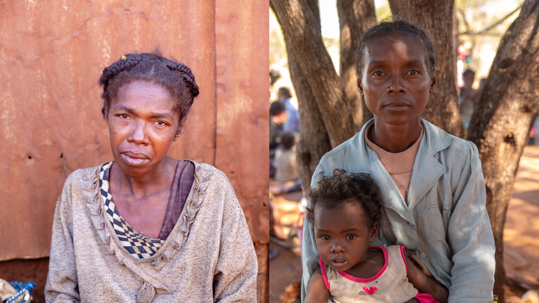 Dame aus Madagaskar und Maliha mit ihrer Tochter Dame, 25 (links) und Maliha (38) mit ihrer Tochter