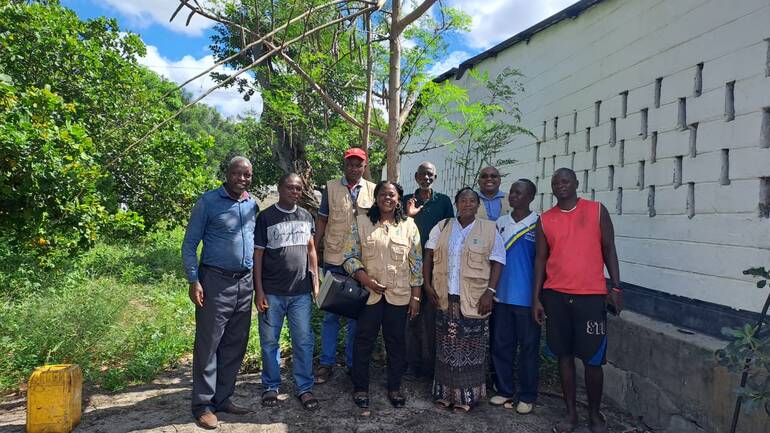 Die Gruppe von „Seeds of Hope“, zu Deutsch „Samen der Hoffnung“