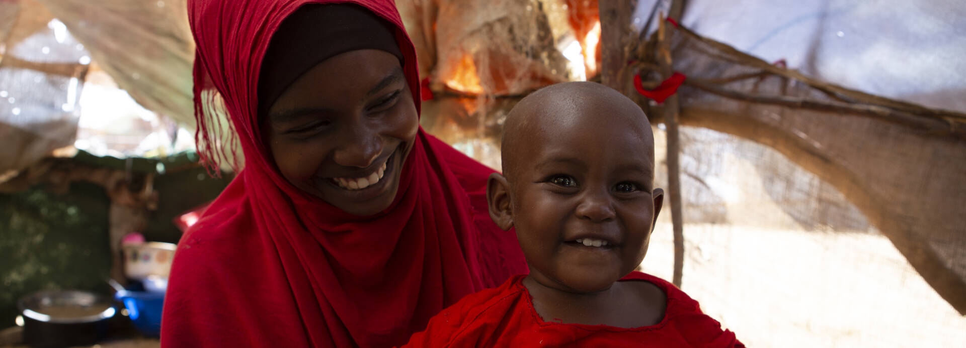 Mangelernährte Halima ist nach ihrer Behandlung wieder gesund. Mangelernährte Halima ist nach ihrer Behandlung wieder gesund.