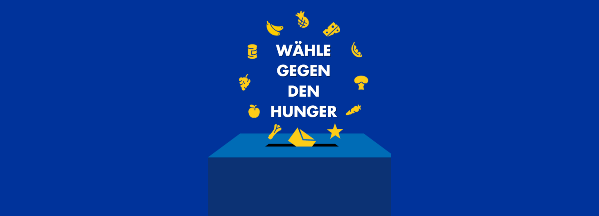 Kampagnenbild Aktion gegen den Hunger EU-Wahlen 2024 Kampagnenbild Aktion gegen den Hunger EU-Wahlen 2024