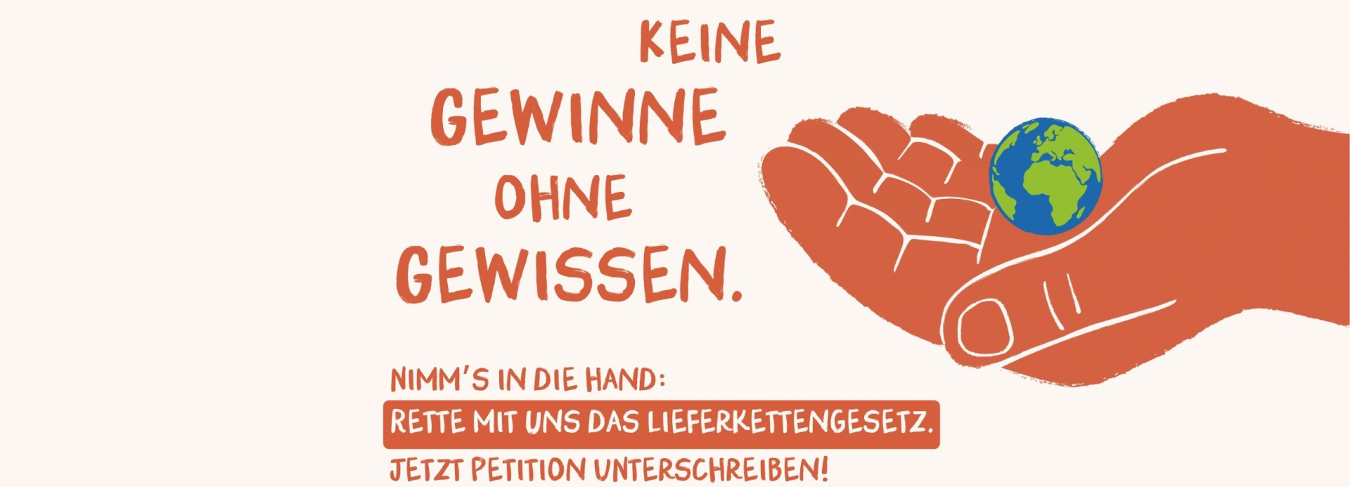 Keine Gewinne ohne Gewissen – Menschenrechte und Umwelt schützen!