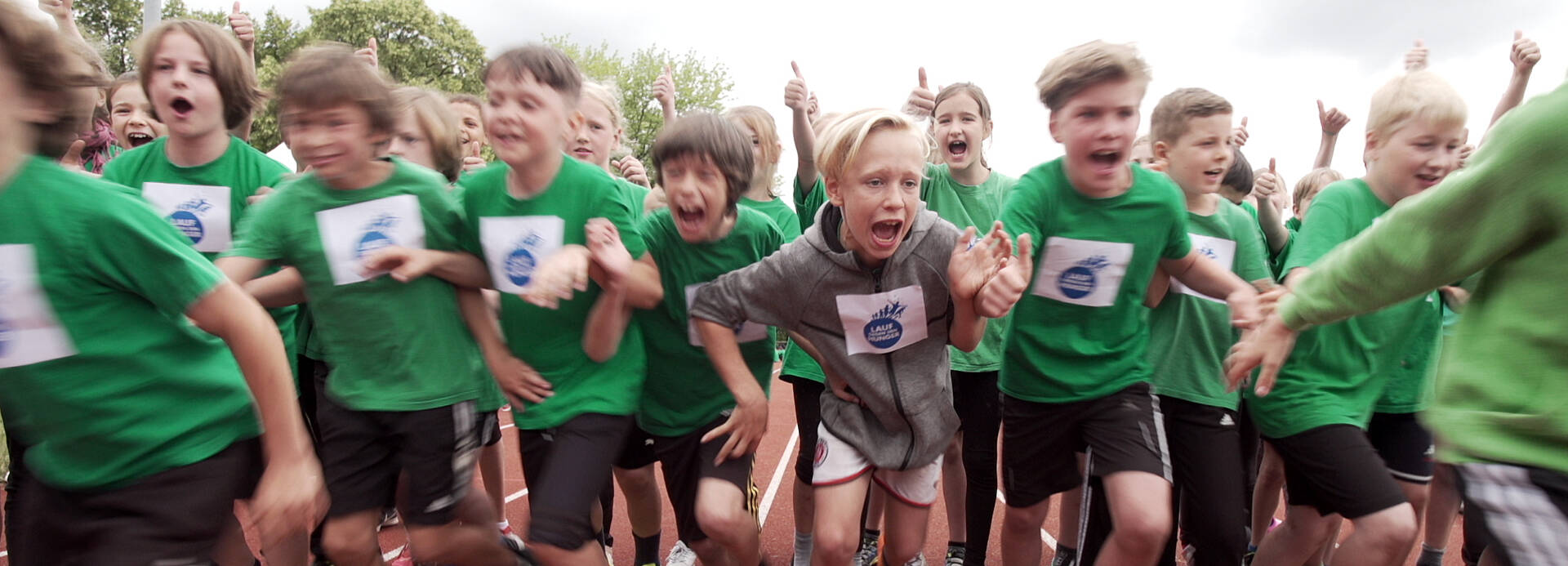 SchülerInnen laufen gegen den Hunger SchülerInnen laufen gegen den Hunger