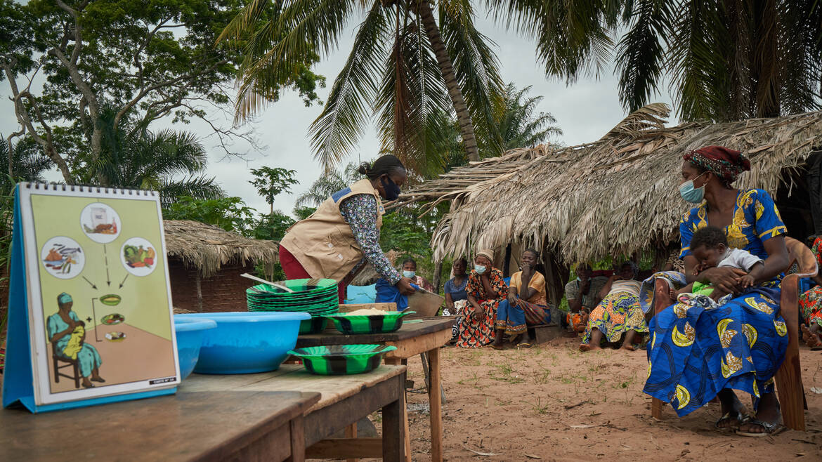 Schulung durch Aktion gegen den Hunger
