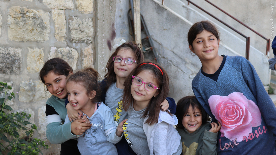 Kindergruppe aus dem Libanon