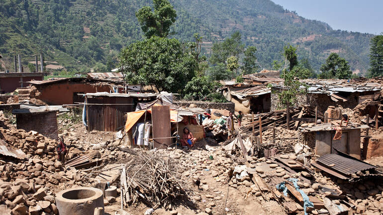 Auswirkungen des Erbebens in Nepal 2015