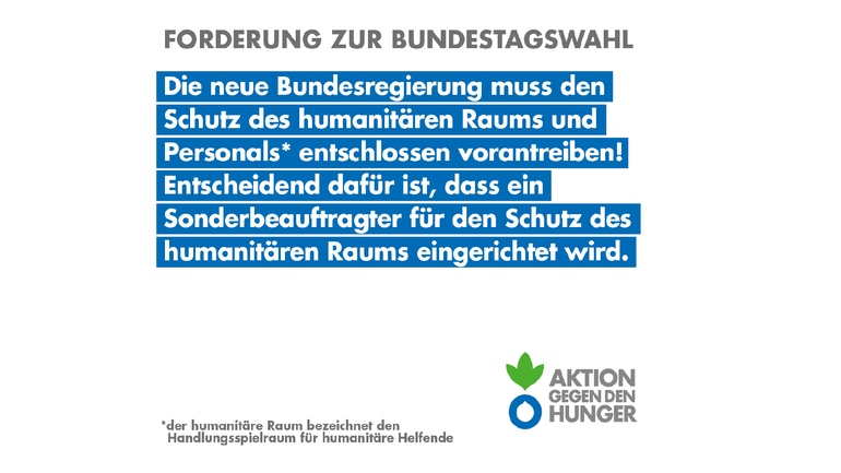 Forderung zur Bundestagswahl 2021 Forderung zur Bundestagswahl 2021