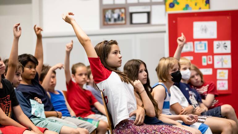 Kinder beim lernen