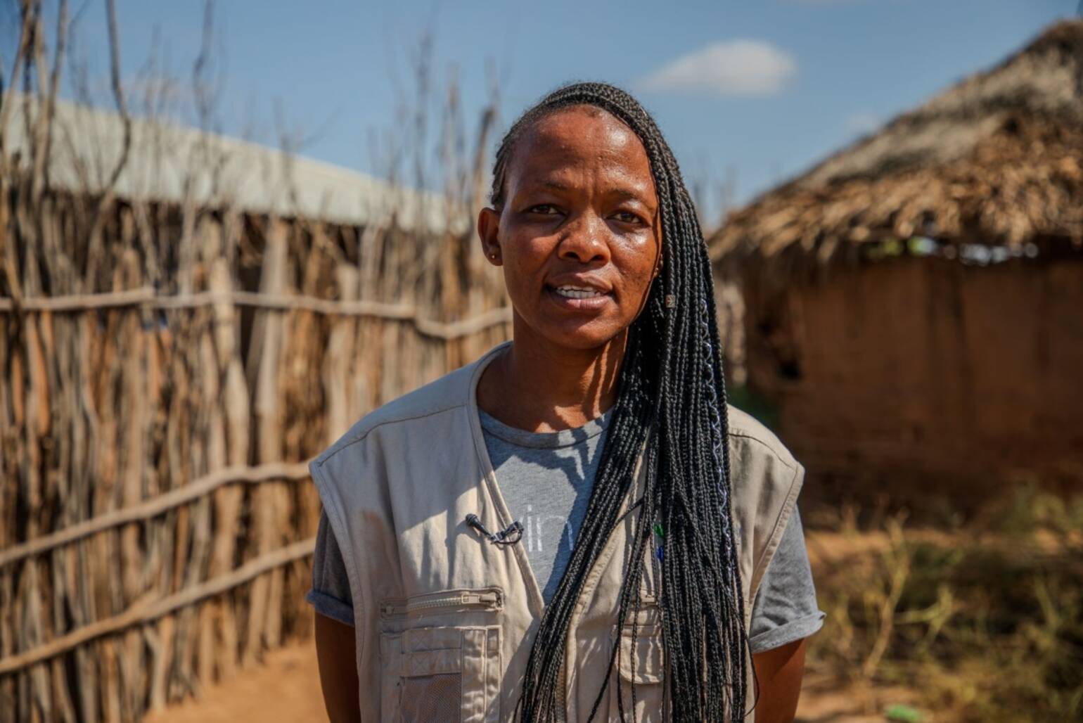 Portrait von Janet Muema, Beauftragte für Ernährungssicherheit und Lebensgrundlagen bei Aktion gegen den Hunger in Kenia 