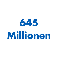 645 Millionen