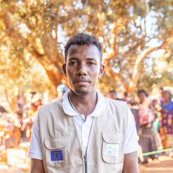 Jean ist stellvertretender Progammleiter in Ambovombe, Madagaskar Jean Delacroix, stellvertretender Progammleiter, Ambovombe, Madagaskar