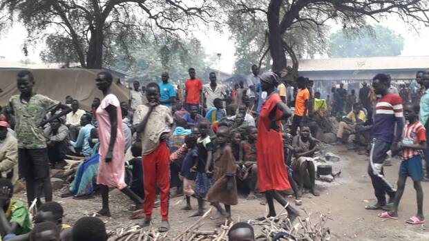 Überfülltes Aufnahmezentrum in West-Äthiopien Überfülltes Aufnahmezentrum in West-Äthiopien