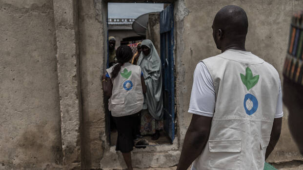 Mitarbeitende von Aktion gegen den Hunger in Nigeria Mitarbeitende von Aktion gegen den Hunger in Nigeria