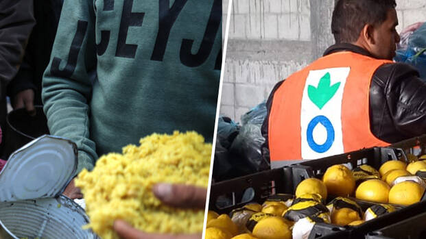 6 Monate Krieg in Gaza: Kinder müssen Schreckliches erleben. Unsere Teams verteilen Lebensmittel, warme Mahlzeiten, Wasser und Hygienepakete, wann immer es die prekäre Sicherheitslage zulässt