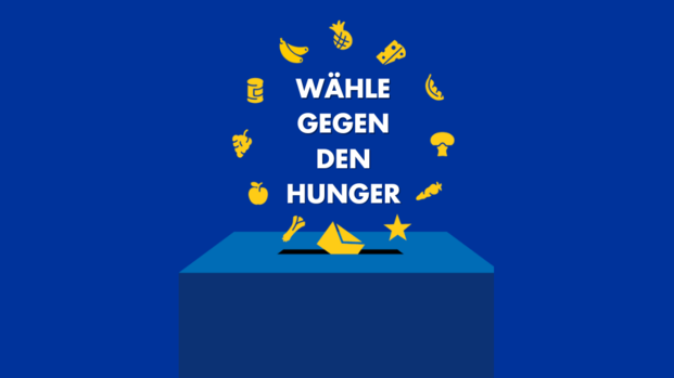 Kampagnenbild Aktion gegen den Hunger EU-Wahlen 2024