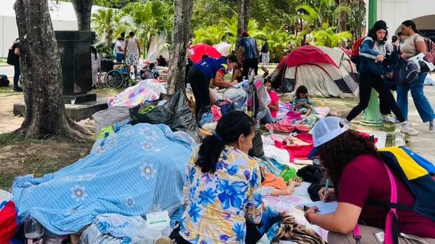 Einsatz von Aktion gegen den Hunger im Parque del Oeste, Gemeinde Libertador (Distrito Capital, Venezuela)