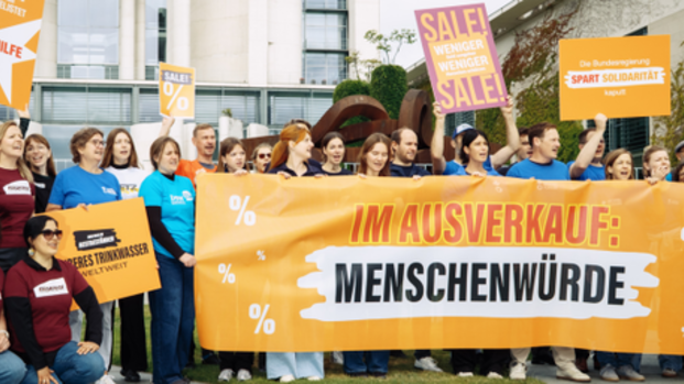 Solidarität nicht kaputtsparen– internationale Hilfe stärken!